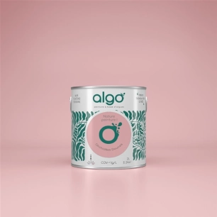 peinture ã©cologique - rose orchidã©es douces - velours - 0.5 l - algo paint ld