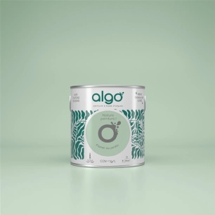 peinture ã©cologique - vert flã¢ner au jardin - satin - 5 l - algo paint ld