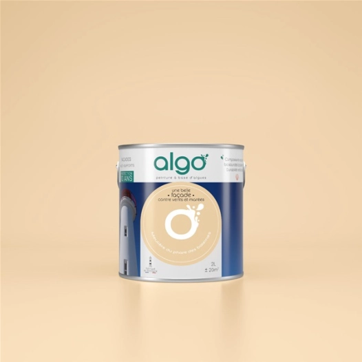 peint.faã§ade ext. jaune ã  base de coquilles st-jacques meuliã¨re 2 l - algo paint ld