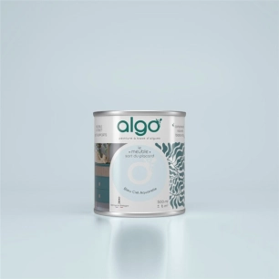 peinture pour meuble - bleu ciel aquarelle - mat - 0.5 l - algo paint ld