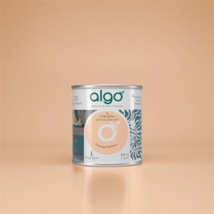 peinture pour meuble - orange radieux - mat - 0.5 l - algo paint ld