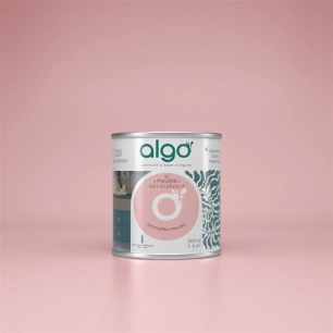 peinture pour meuble - rose orchidã©es douces - mat - 0.5 l - algo paint ld
