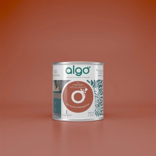 peinture pour meuble - terracotta madagascar - mat - 0.5 l - algo paint ld