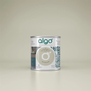 peinture pour meuble - vert amande - mat - 0.5 l - algo paint ld