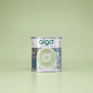 peinture pour meuble - vert guadeloupe - mat - 0.5 l - algo paint ld