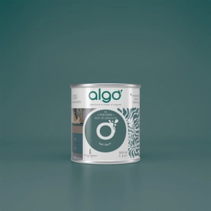 peinture pour meuble - vert paon - mat - 0.5 l - algo paint ld
