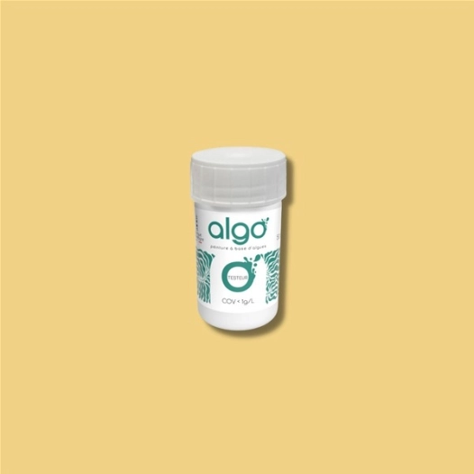 testeur de peinture ã©cologique jaune sieste au soleil - 50 ml - algo paint ld