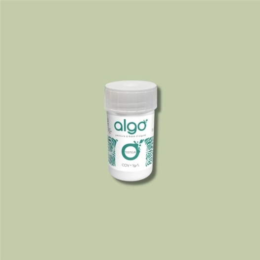 testeur de peinture ã©cologique vert guadeloupe - 50 ml - algo paint ld