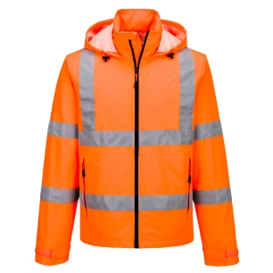 veste légère pliable hv - taille xxxl - orange - portwest