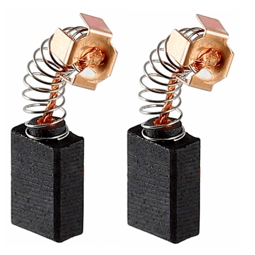 balais de charbon 6 x 9 x 12 mm type 2 ref. 9648, 2 unités