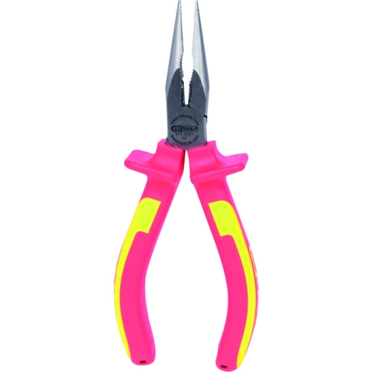 pince bec demi-rond droit iso.