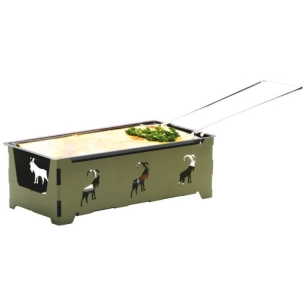 raclette vert bouquetin 7p 30x8x5 bougies - nouvel ltd