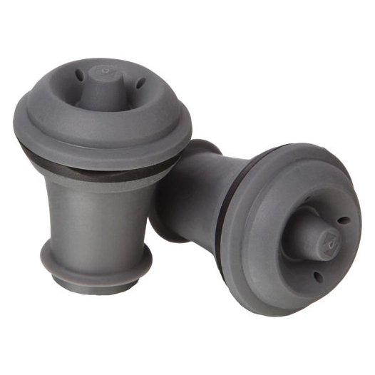 lot de 10 bouchons gris - vacuvin iic