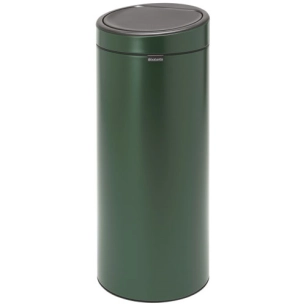 poubelle touch bin 30l pine green - brabantia international bv
