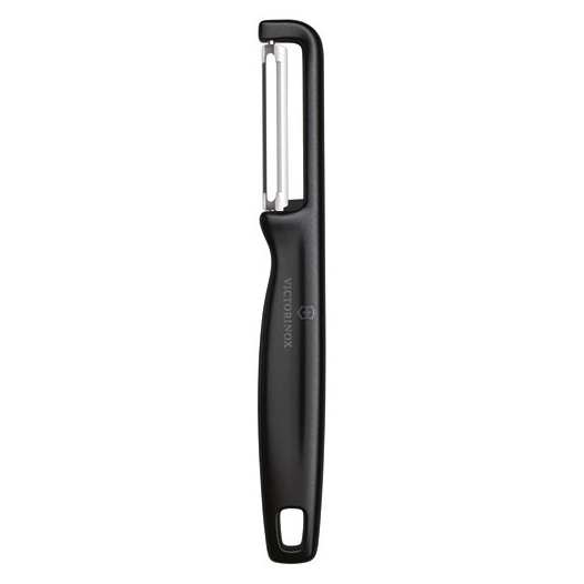 eplucheur victorinox iota noir lame lisse - beligne et fils sas