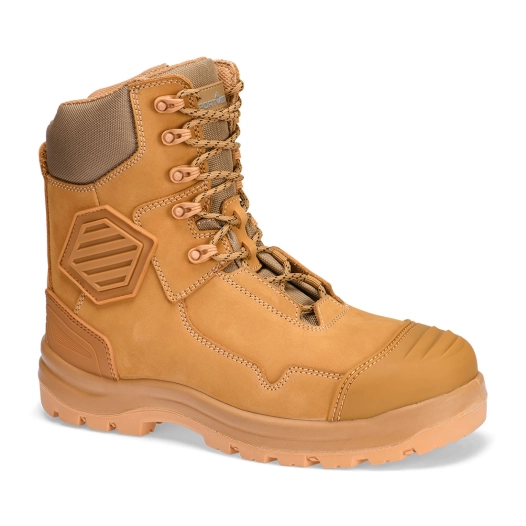 composite leather shin boot s3s hro fo sc hi ci an lg sr - taille 46 - blé - portwest