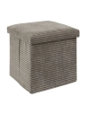 coffre pouf pliable cã´telã© scott taupe m4 - cmp consortium menager parisien ld