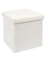coffre pouf pliable cã´telã© scott beige m4 - cmp consortium menager parisien ld