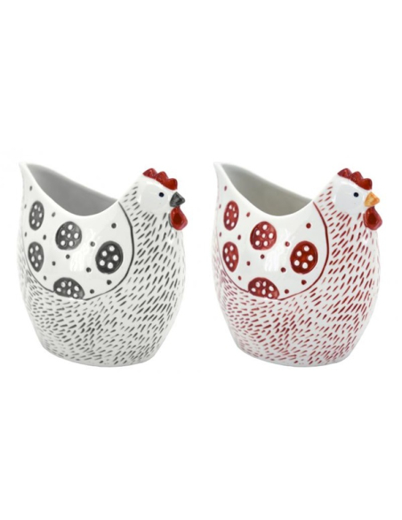 vase ceramique poule ass h15 - aubry gaspard ld