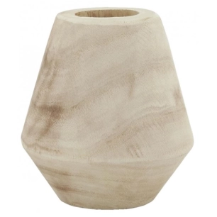 vase paulownia geometric h15 - aubry gaspard ld