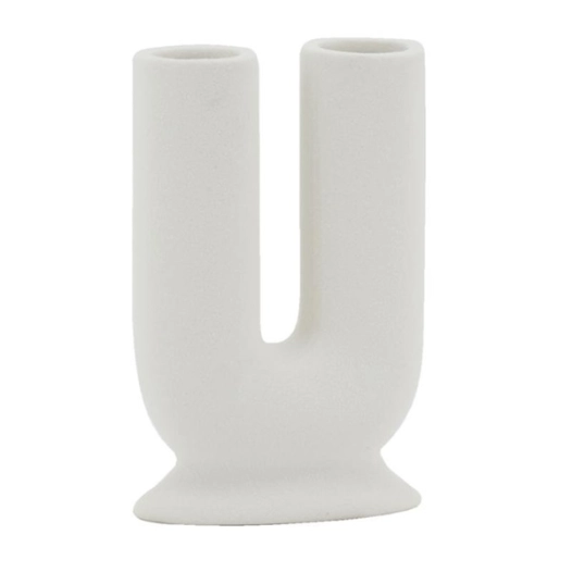 vase porcelaine blanche h15 - aubry gaspard ld