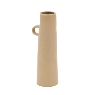 vase broc ceram.beige h27 - aubry gaspard ld