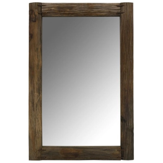 miroir bois rustique 60x90 - aubry gaspard ld
