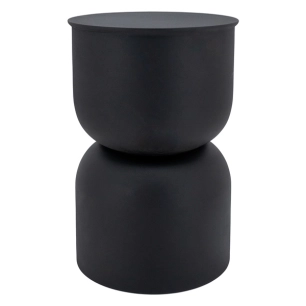 bout canap met.noir h46 - aubry gaspard ld