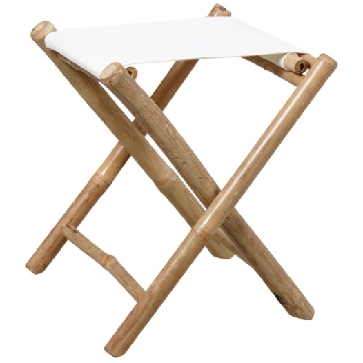 tabouret bambou nat + coton - aubry gaspard ld