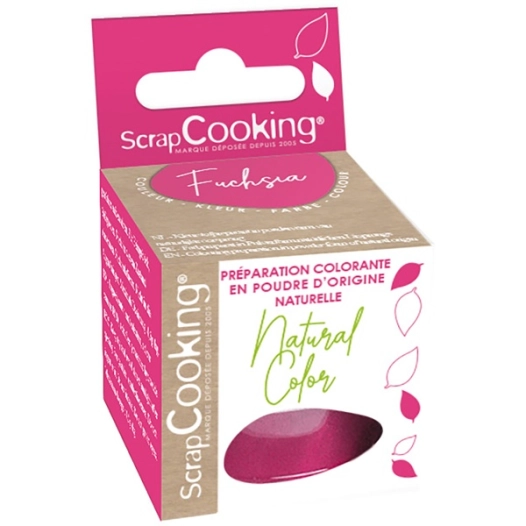 colorant poudre naturelle rose 10 gr - carambelle - ld