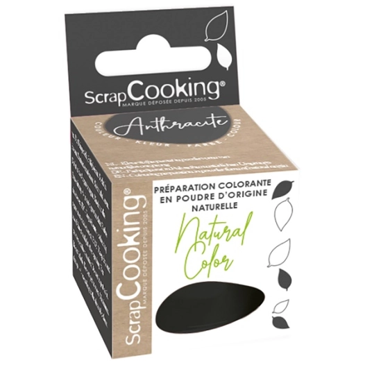 colorant poudre naturelle noir 3 gr - carambelle - ld