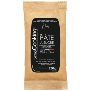 pate a sucre noire 250g - carambelle - ld