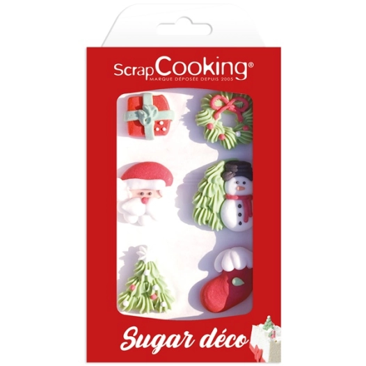 'decors sucres pour gateau noel''' - carambelle - ld