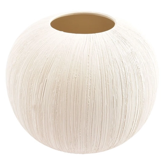 vico vase 23xh19,5cm beige - fine dining living