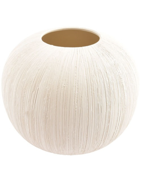 vico vase 23xh19,5cm beige - fine dining living