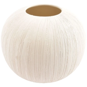 vico vase 23xh19,5cm beige - fine dining living
