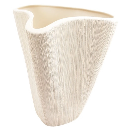 vico vase 28,5xh32,5cm beige - fine dining living