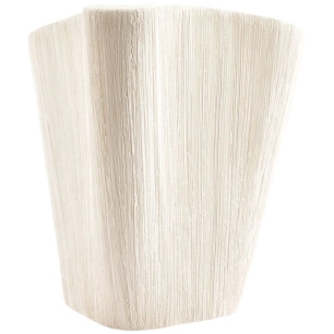 vico vase 28,5xh27cm beige - fine dining living