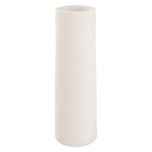 cone vase 10xh30cm blanc - fine dining living