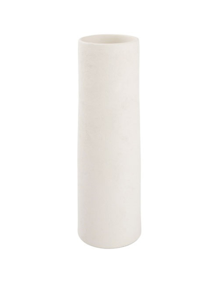 cone vase 10xh30cm blanc - fine dining living