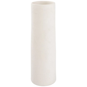 cone vase 10xh30cm blanc - fine dining living