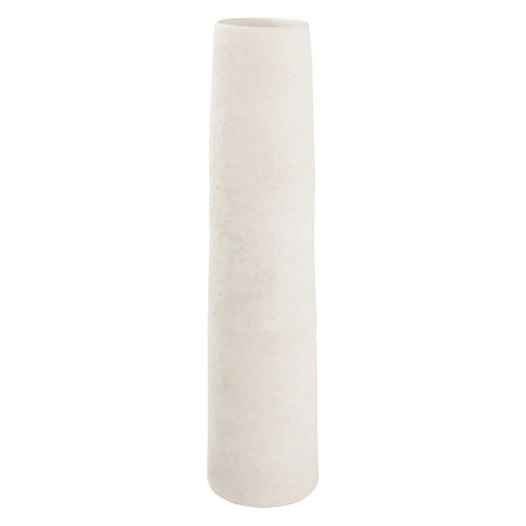 cone vase 10xh40cm blanc - fine dining living