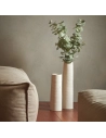 cone vase 10xh40cm blanc - fine dining living
