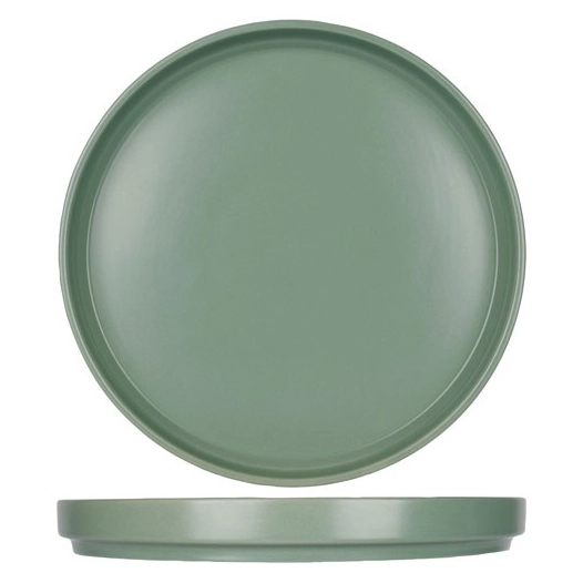 alto assiette plate d26cm vert - cosy et trendy billiet