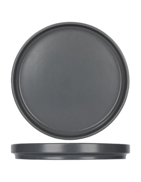 6 alto assiette dessert d19.5cm gris - cosy et trendy billiet