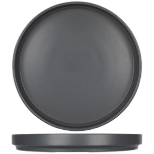 alto assiette plate d26cm gris - cosy et trendy billiet