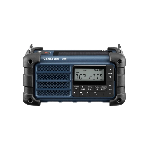 radio d'urgence dab+, fm, bluetooth, aux (oceanblue)