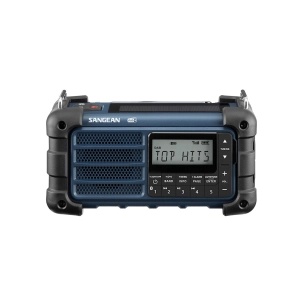 radio d'urgence dab+, fm, bluetooth, aux (oceanblue)