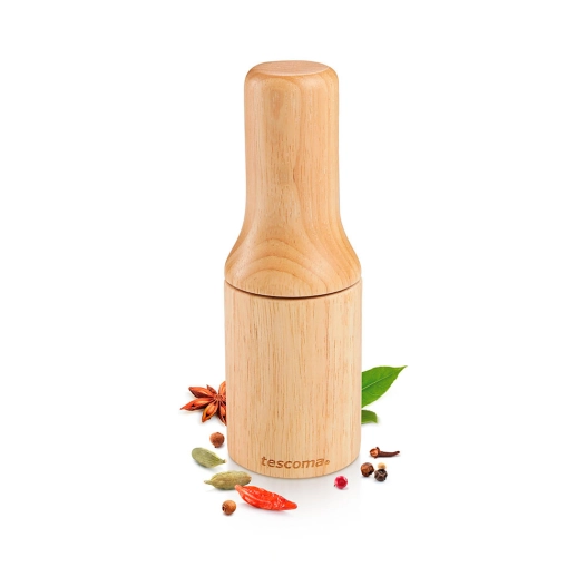 mortier avec pilon en bois ø6 cm