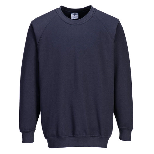 sweatshirt roma - taille xxl - marine nv - portwest